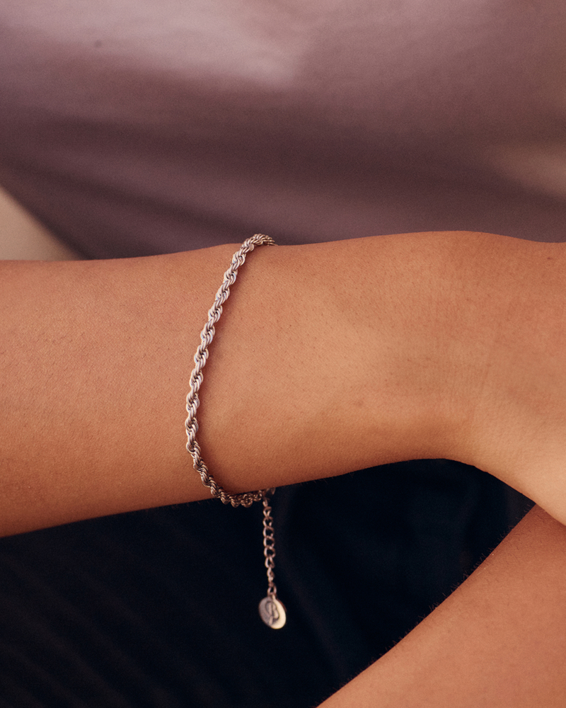 Rope Chain Bracelet Silver bracelets Silver