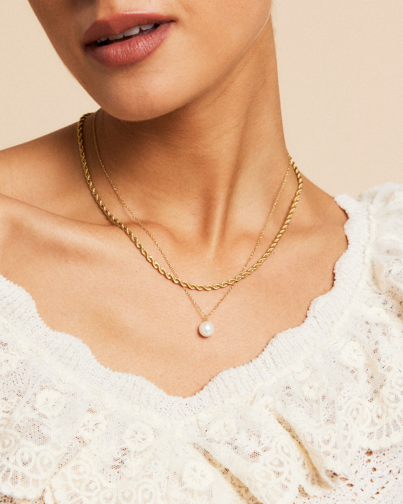 Rope Chain Necklace Gold necklaces Gold