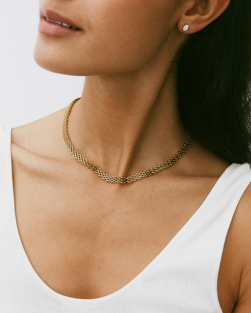 Lana Necklace Gouden kettingen Goud
