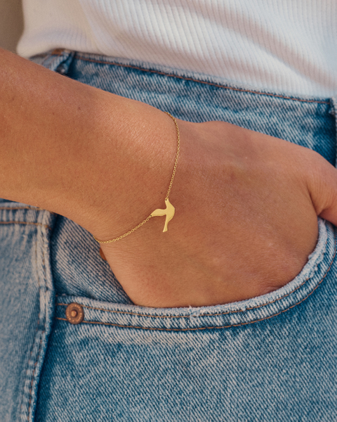Dove Bracelet Classics Guld