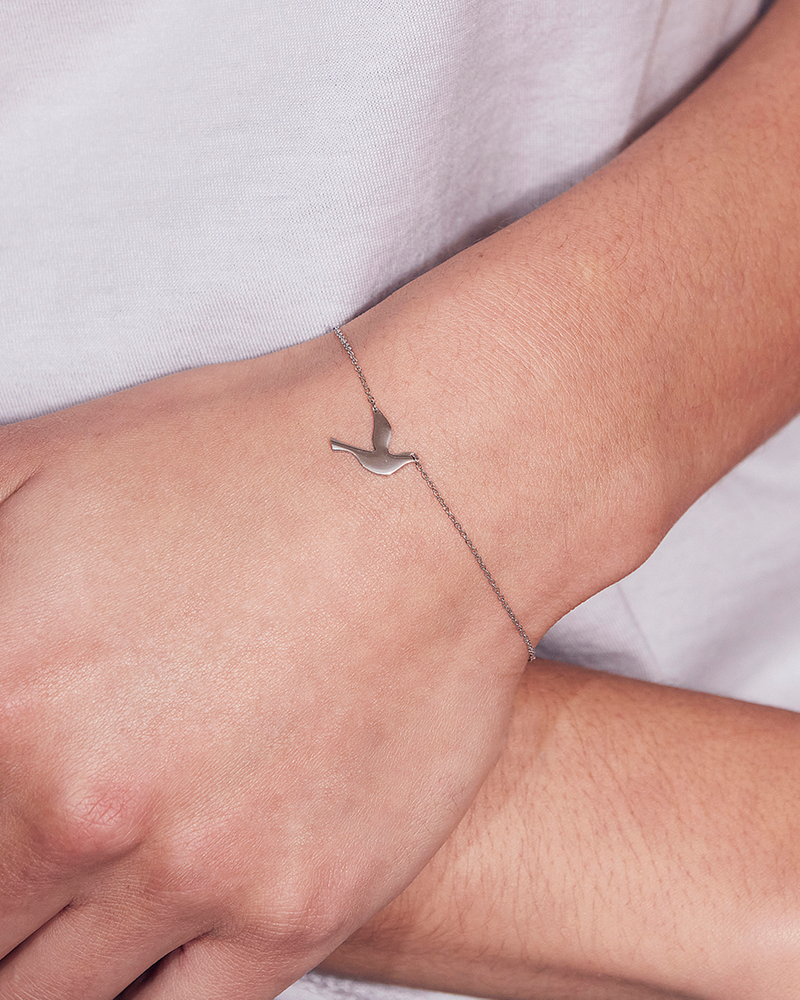 Dove Bracelet Silberarmbänder Silber