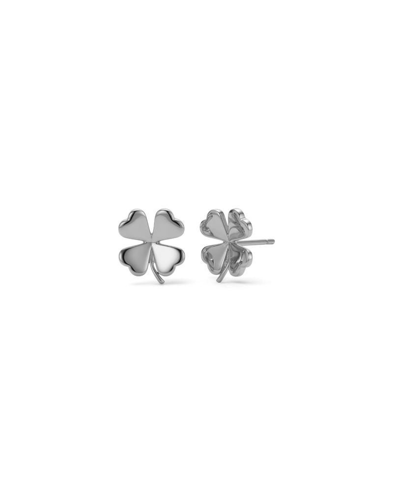 Lucky Studs Studs Silver