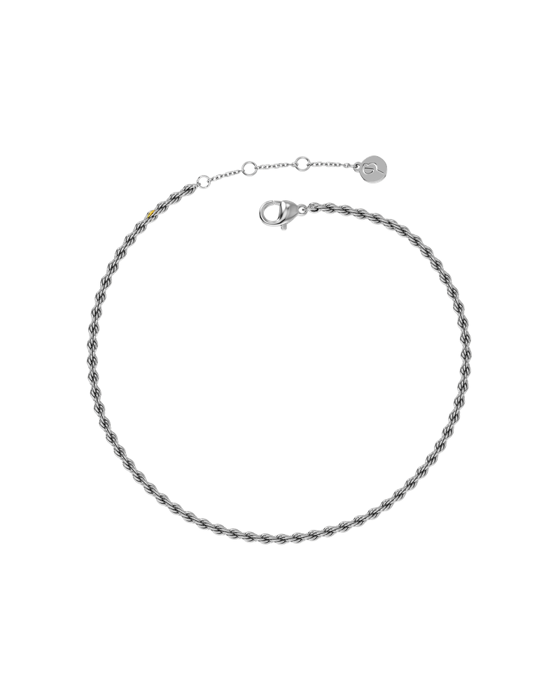 Rope Anklet Silver anklets Silver