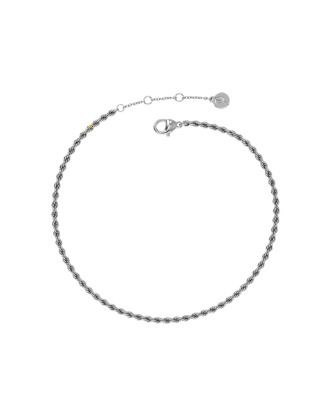 Rope Anklet Classics Silver