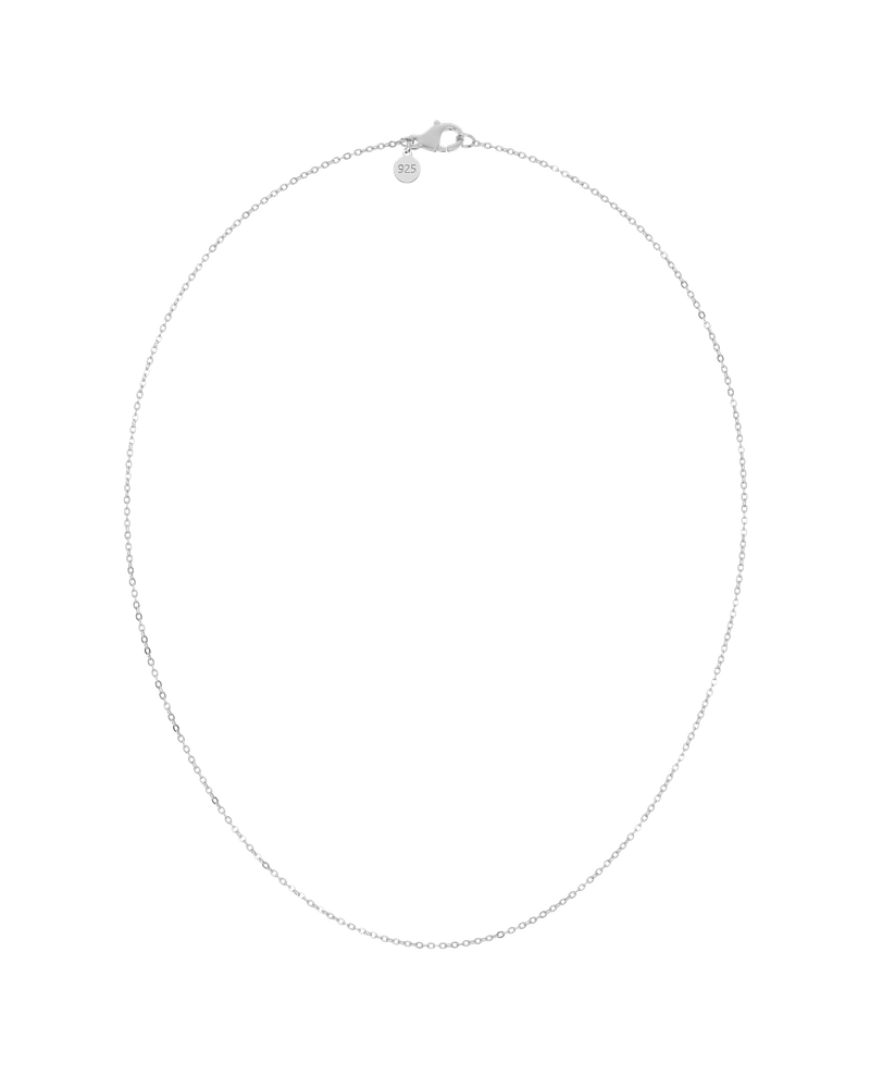 Cable Chain 42 cm Charm bracelets Silver