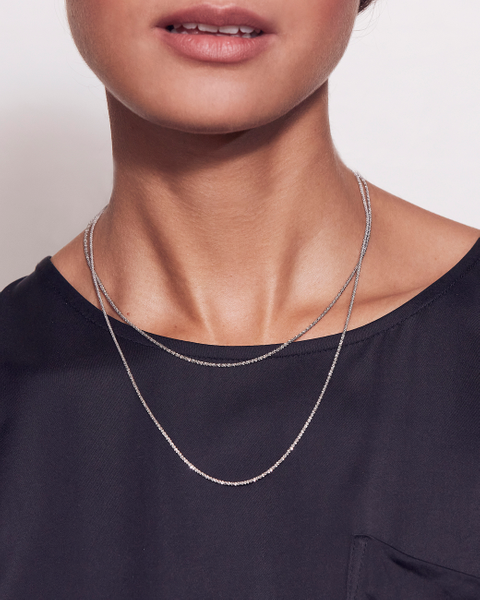 Dazzle Chain 50 cm Chain necklaces Silver