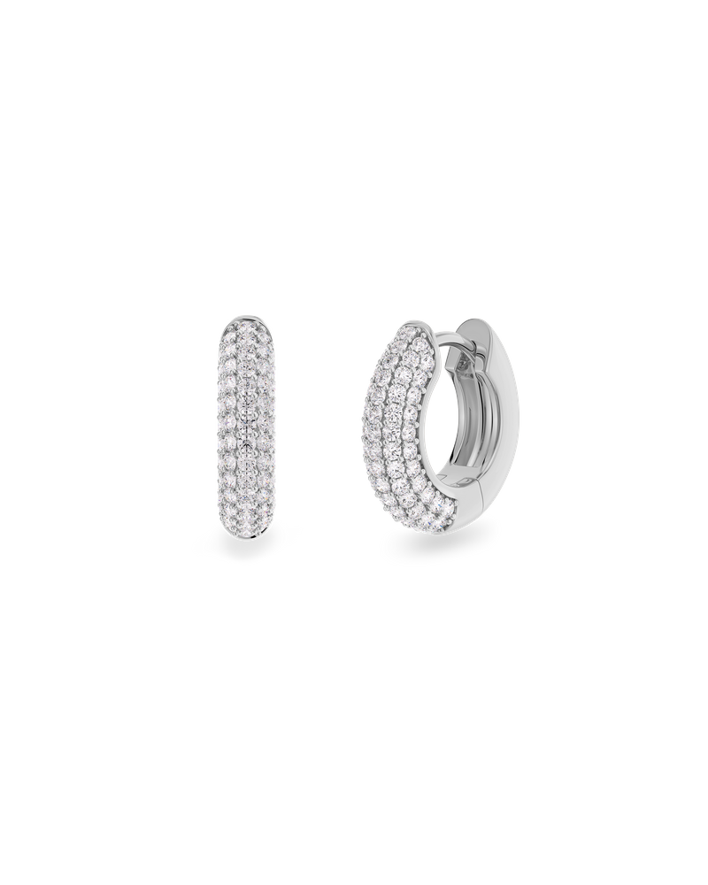 Luxe Hoops Hoops Silver