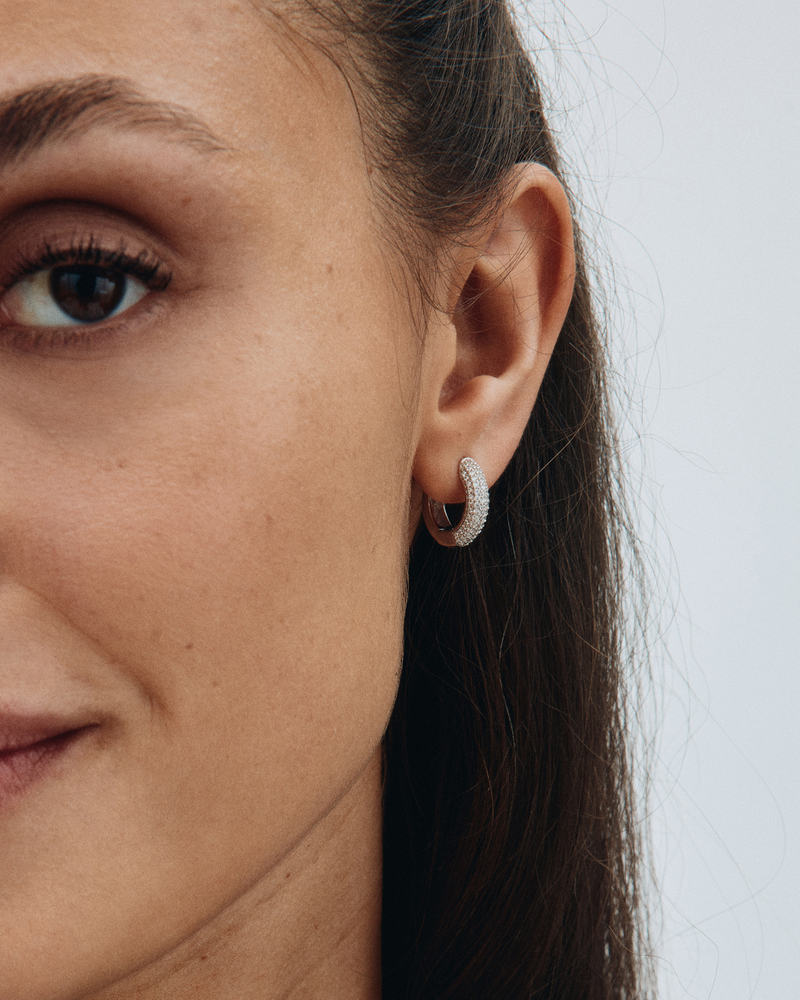 Luxe Hoops Hoops Silver