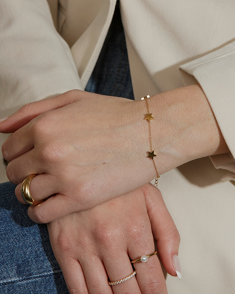 Sirius Bracelet Multi Guldarmbånd Guld