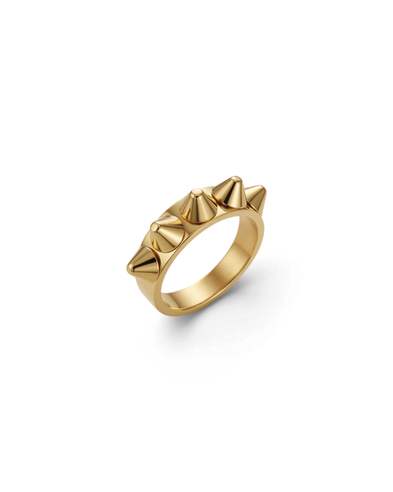 Peak Ring Single Gold rings Gold