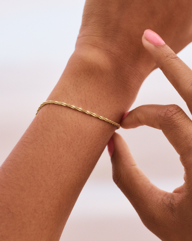 Tinsel Thin Bracelet Gold bracelets Gold