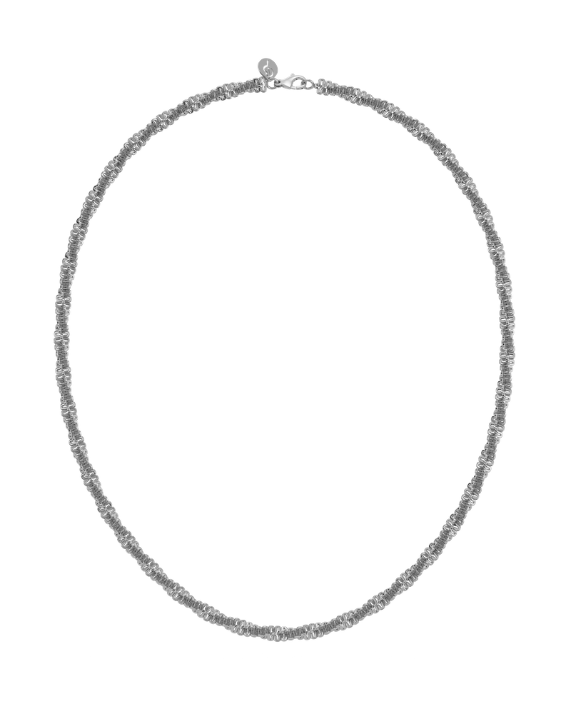 Tinsel Thin Necklace Hopeiset kaulakorut Hopea