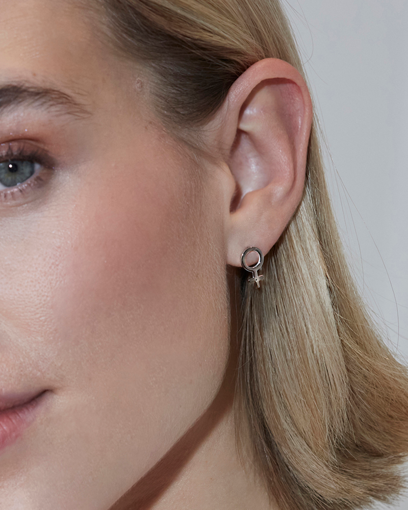 Venus Studs Studs Silver