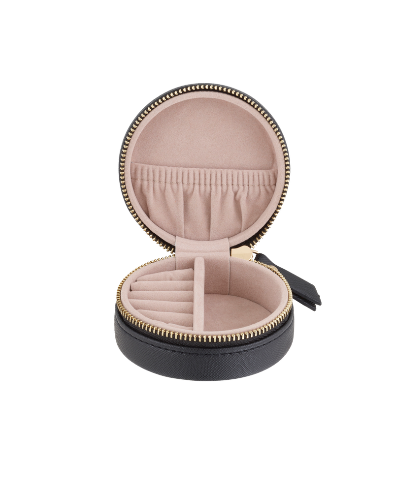 Jewellery Travel Case S Jewellery Storage Black/Gold