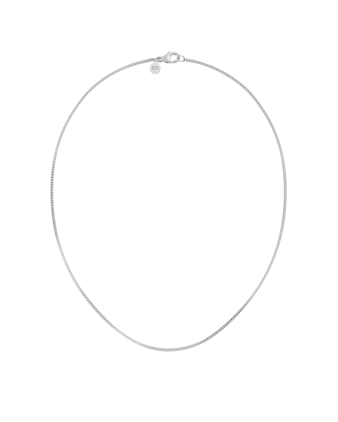 Box Chain 38 cm Kids Chain necklaces Silver