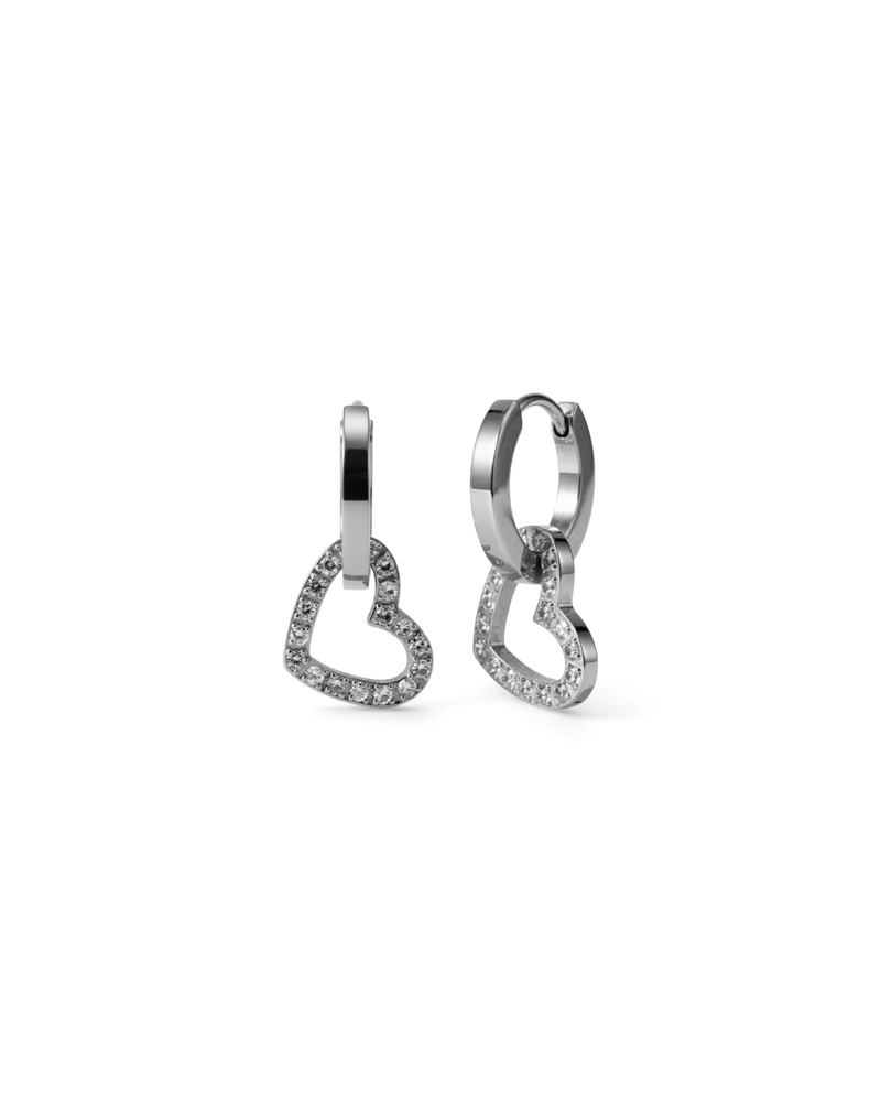Eternal Heart Earrings Silver earrings Silver