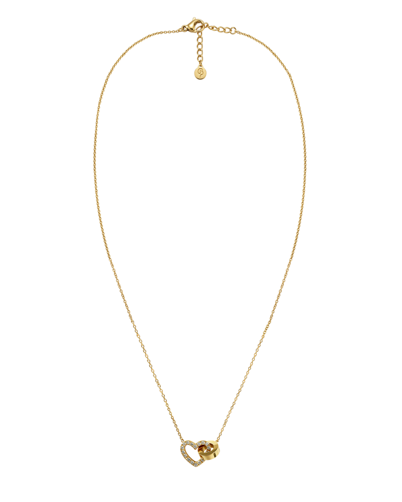 Eternal Heart Necklace Guldhalskæder Guld