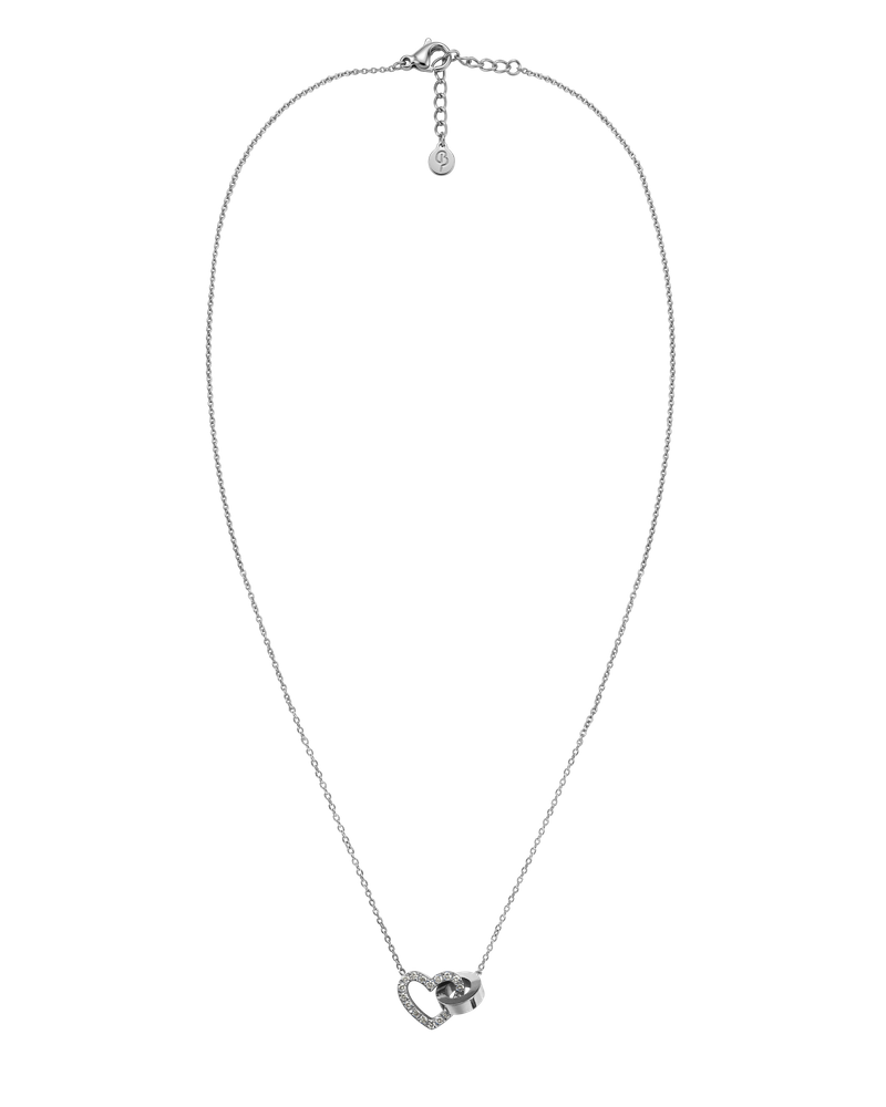 Eternal Heart Necklace Silverhalsband Silver