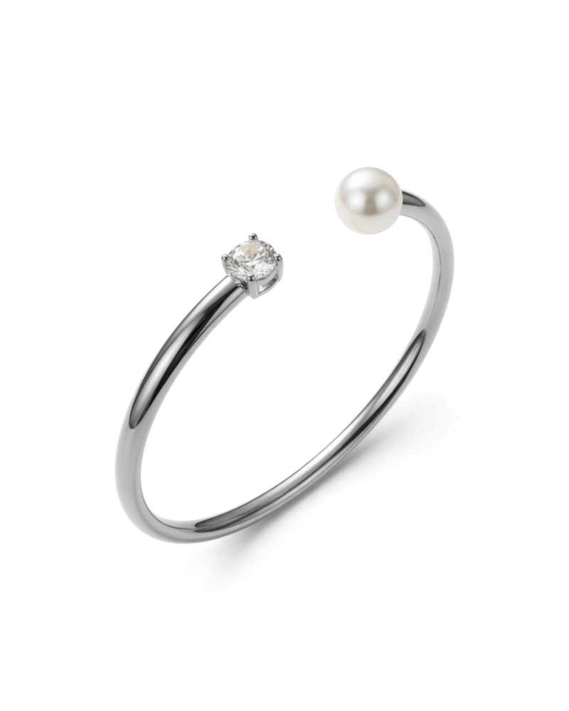 Luna Bangle Bangles Sølv