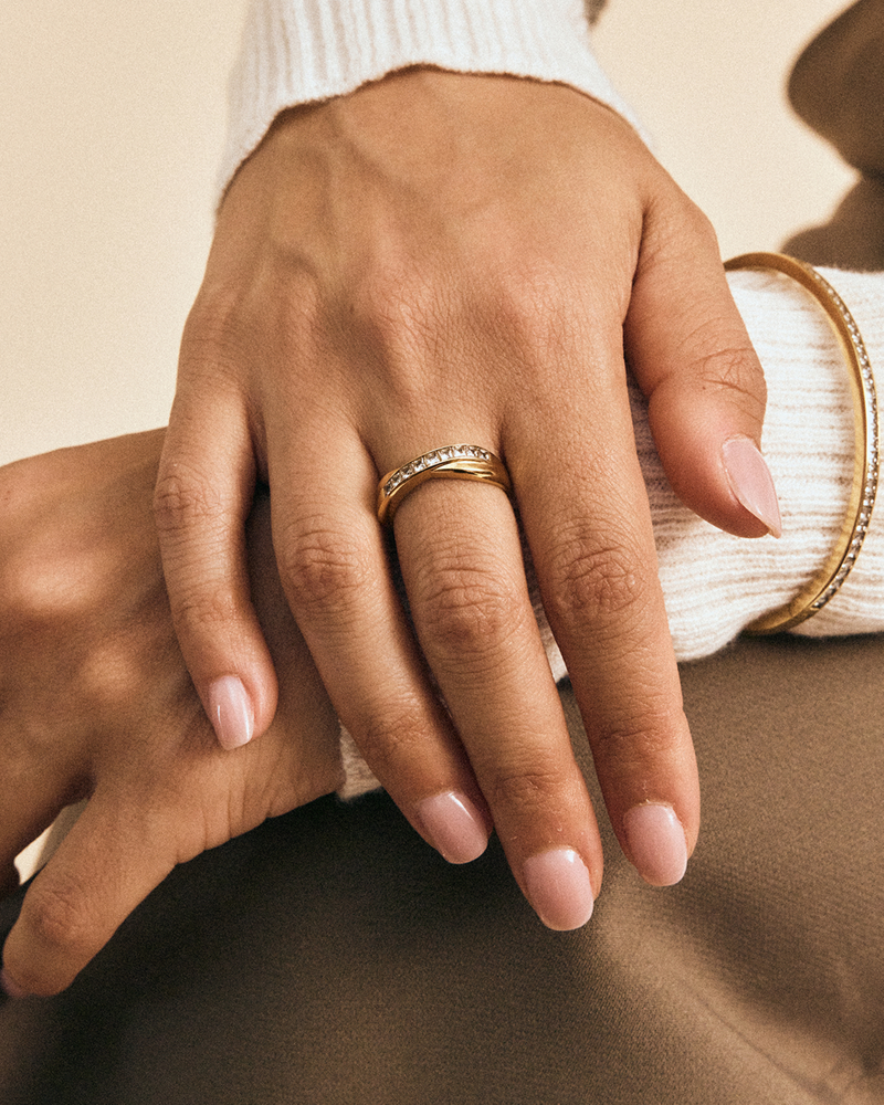 Andorra Ring Duo Gold rings Gold
