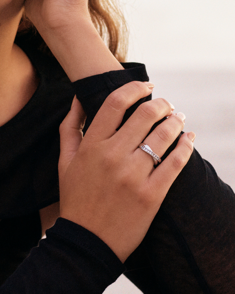 Andorra Ring Duo Ringe i sølv Sølv