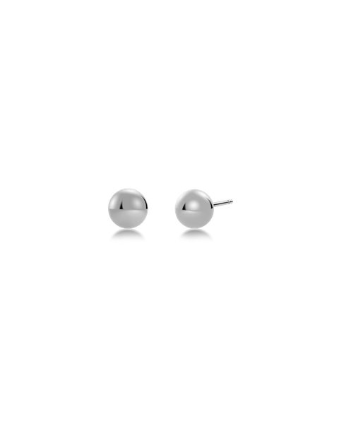 Plain Studs M Classics Silver