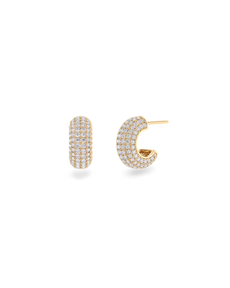 Luxe Creoles Øreringe Guld