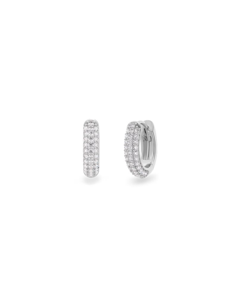 Luxe Hoops Mini Silver jewellery Silver