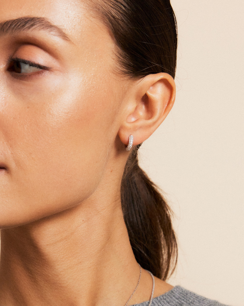 Luxe Hoops Mini Silver jewellery Silver