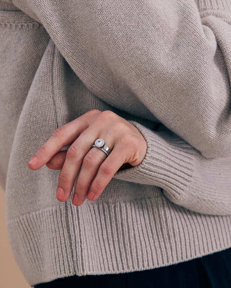 Thassos Ring Ringe i sølv Sølv