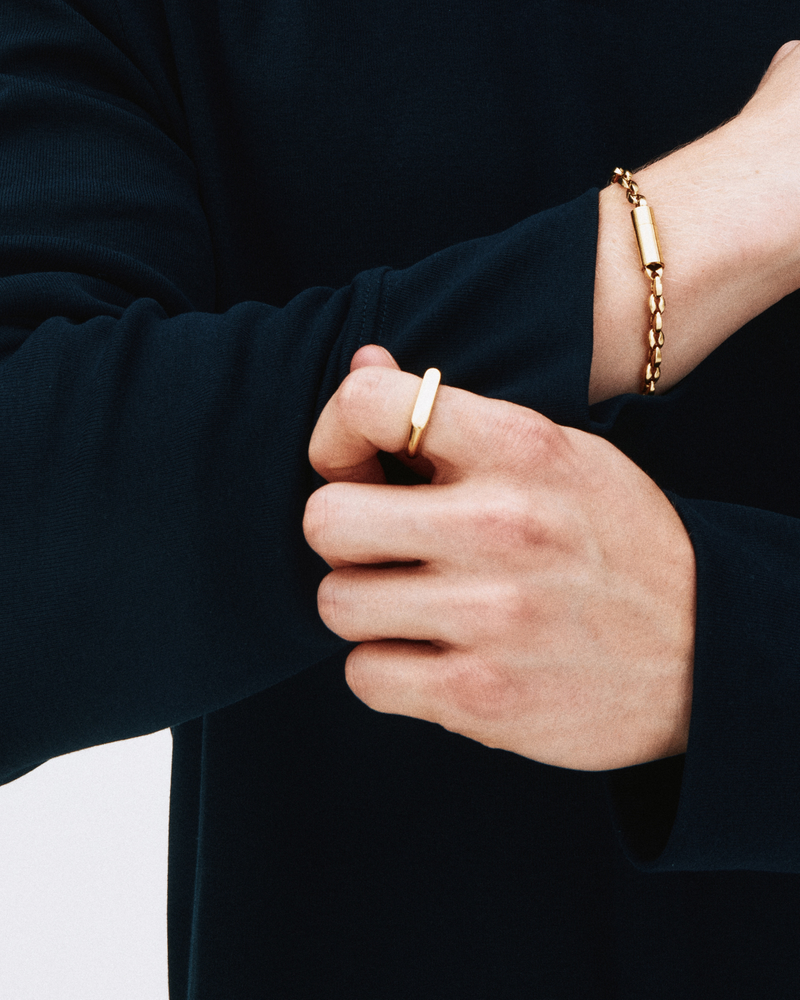 Charlie Signet Ring Guldringar Guld