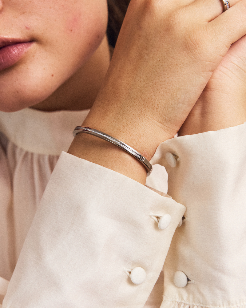 Josefin Bangle Bangles Silver