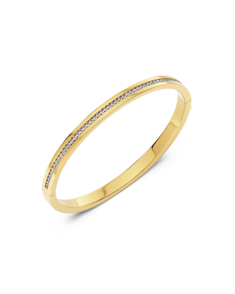 Josefin Bangle Armreifen Gold