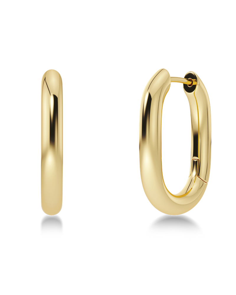 Modernist Hoops L undefined Guld