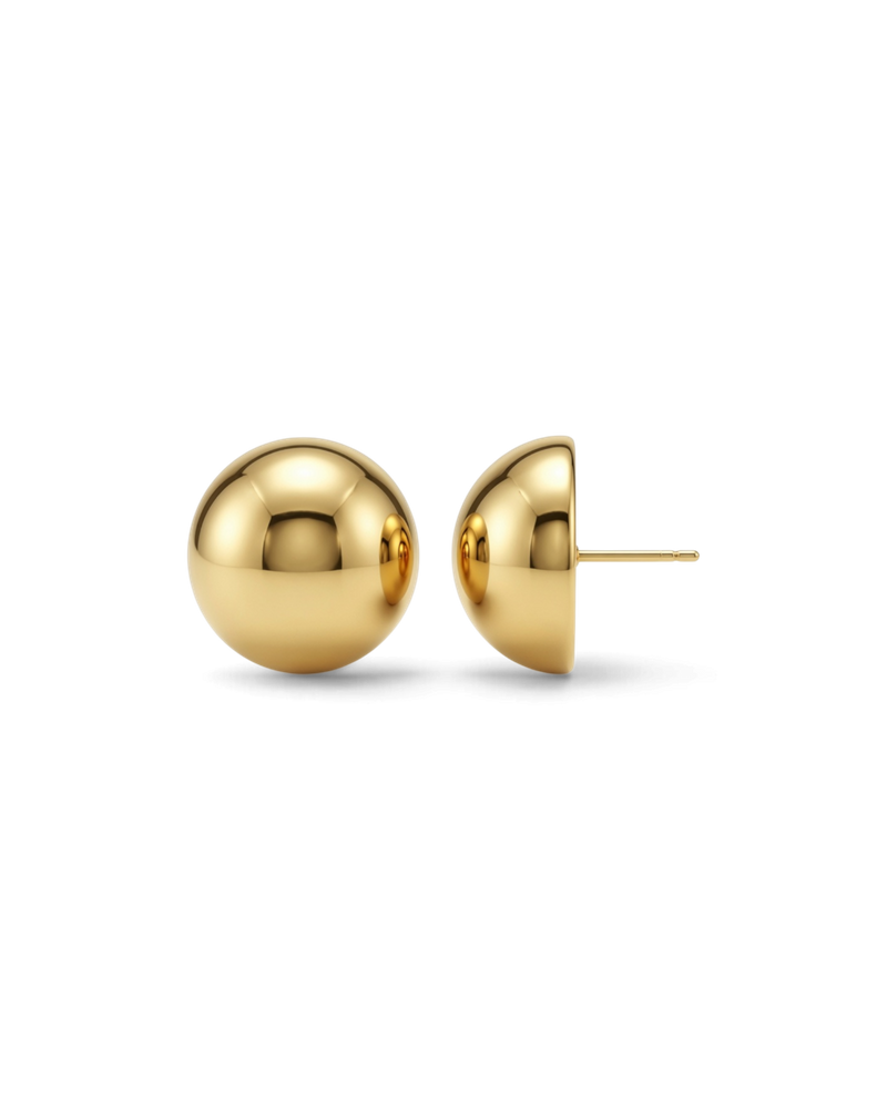 Bead Studs Steckerohrringe Gold