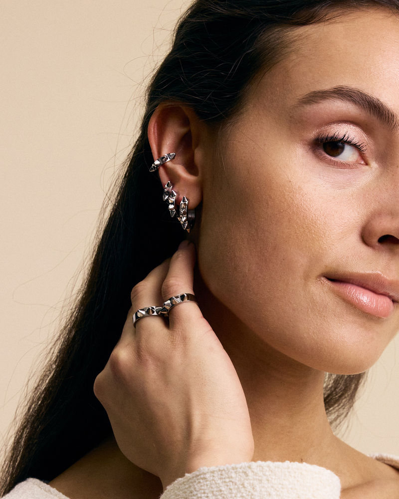 Peak Ear Cuff Ear Cuffs Silber
