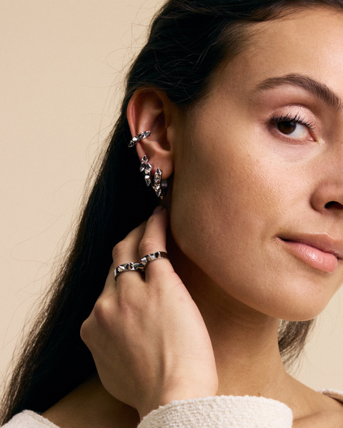 Peak Ear Cuff Classics Silver