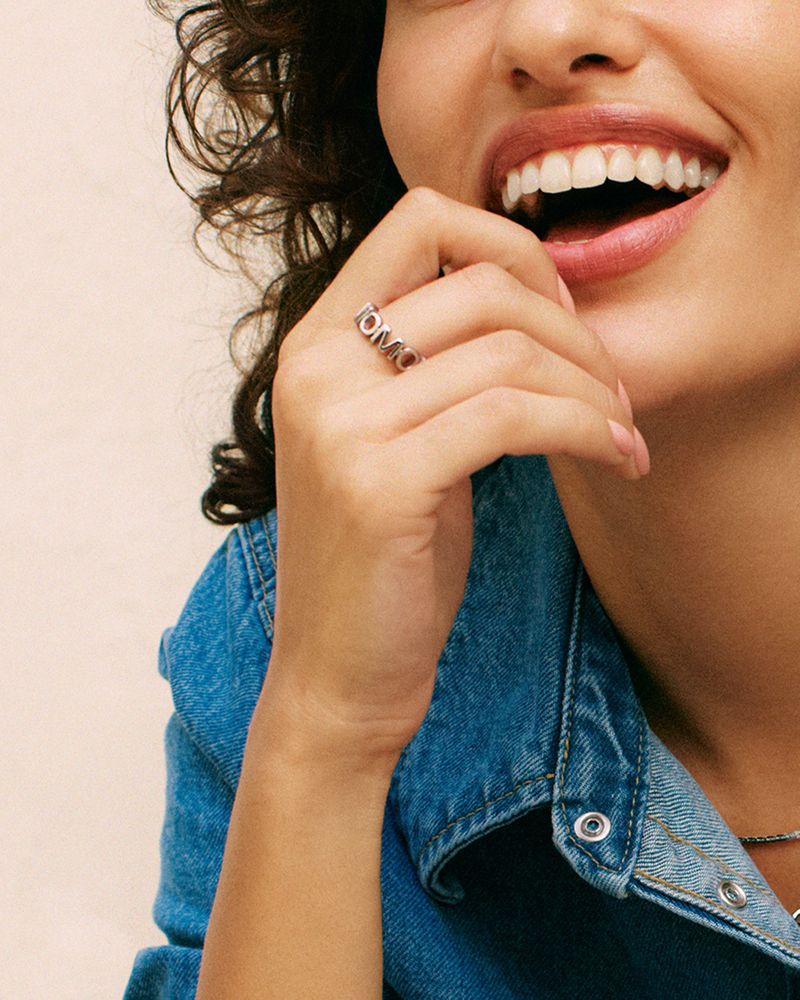 Mom Multi Ring Till mamma Silver