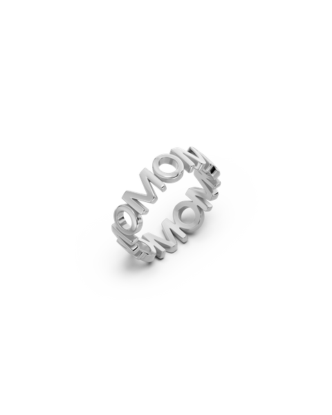 Mom Multi Ring For mom Silver