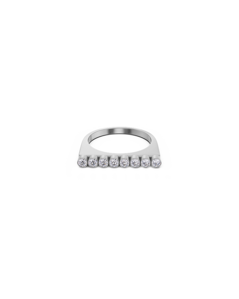 Twiggy Ring CZ Silver rings Silver