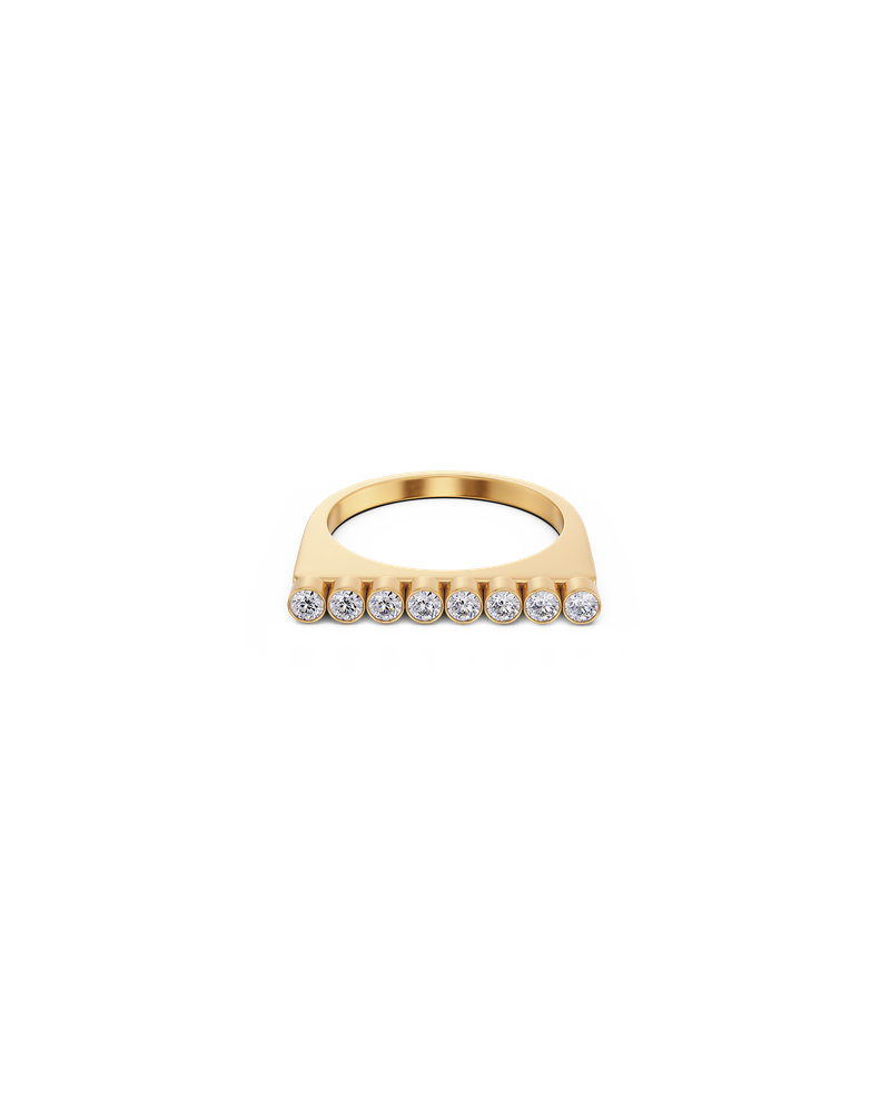 Twiggy Ring CZ Gold rings Gold
