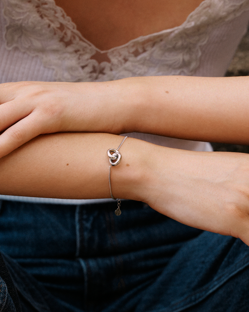 Chunky Eternal Bracelet Silverarmband Silver