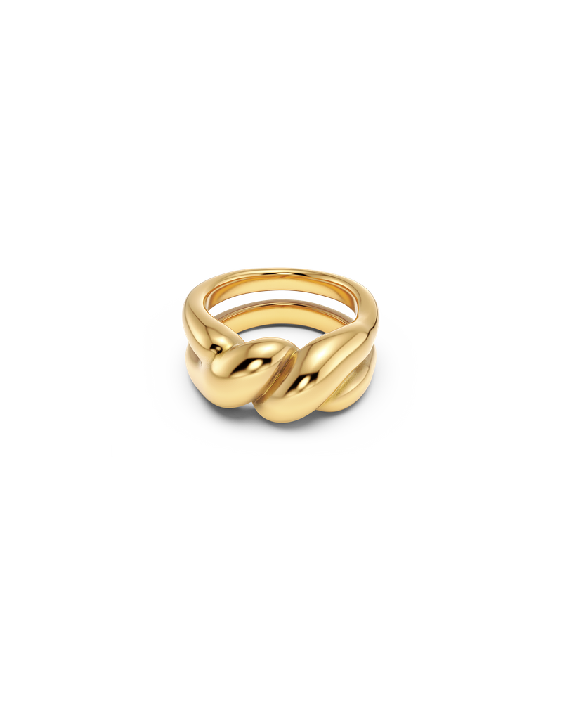 Twist Ring Guldringar Guld