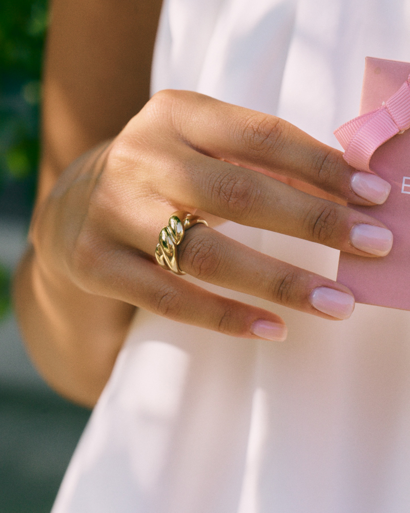 Twist Ring Guldringar Guld