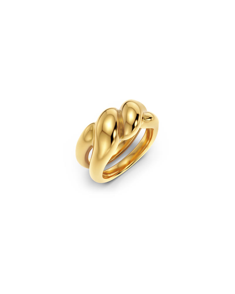 Twist Ring Guldringar Guld