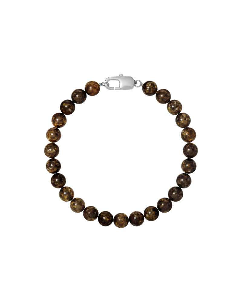 Emery Bracelet Silberarmbänder Braun/Gold
