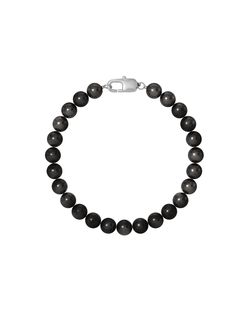 Emery Bracelet Silver bracelets Black/Silver