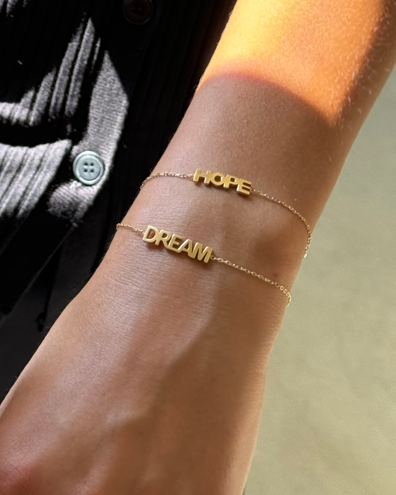 Hope Bracelet Guldarmbånd Guld
