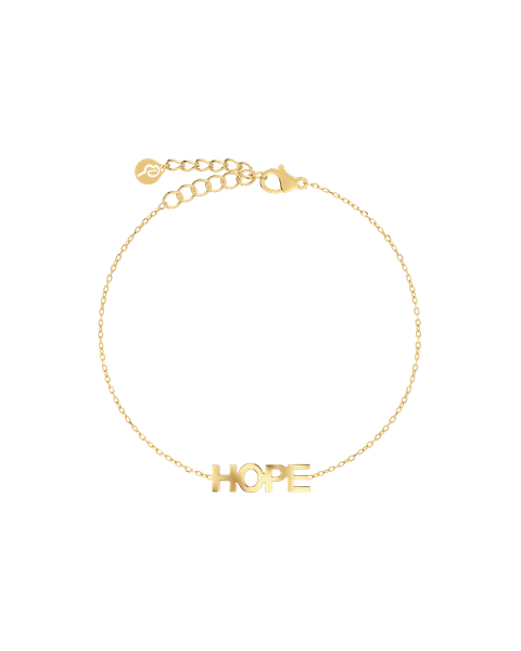Hope Bracelet Gold bracelets Guld