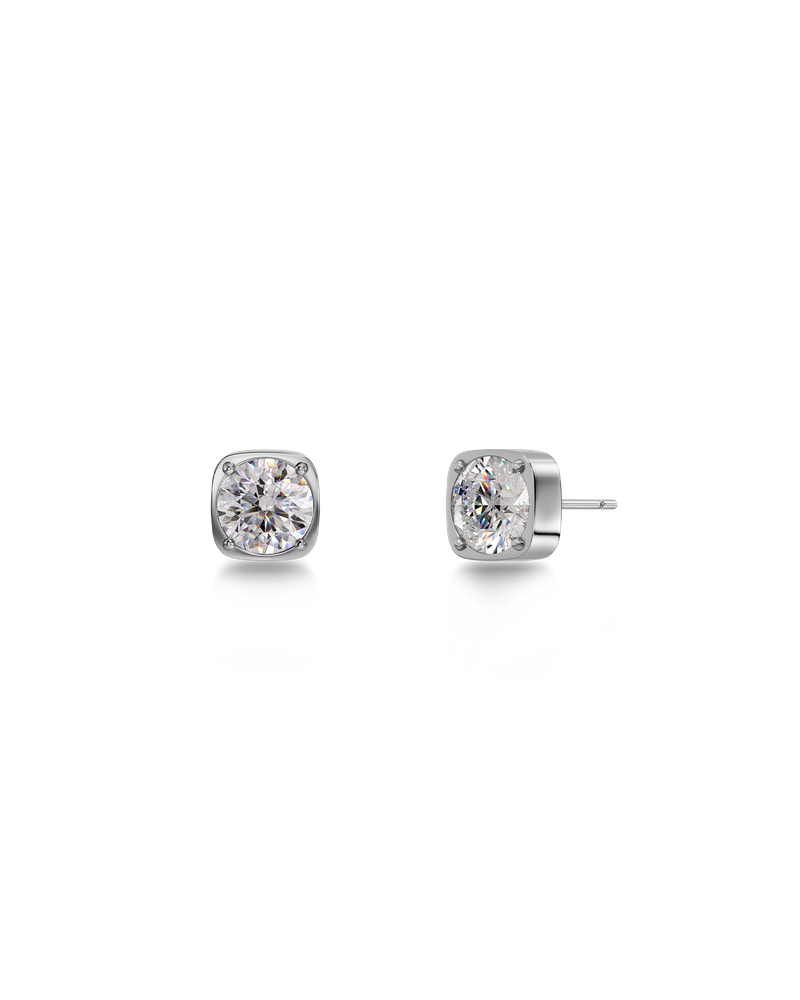 Gemma Studs Ørestikker Sølv